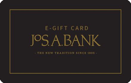 Jos A Bank Gift Card Balance